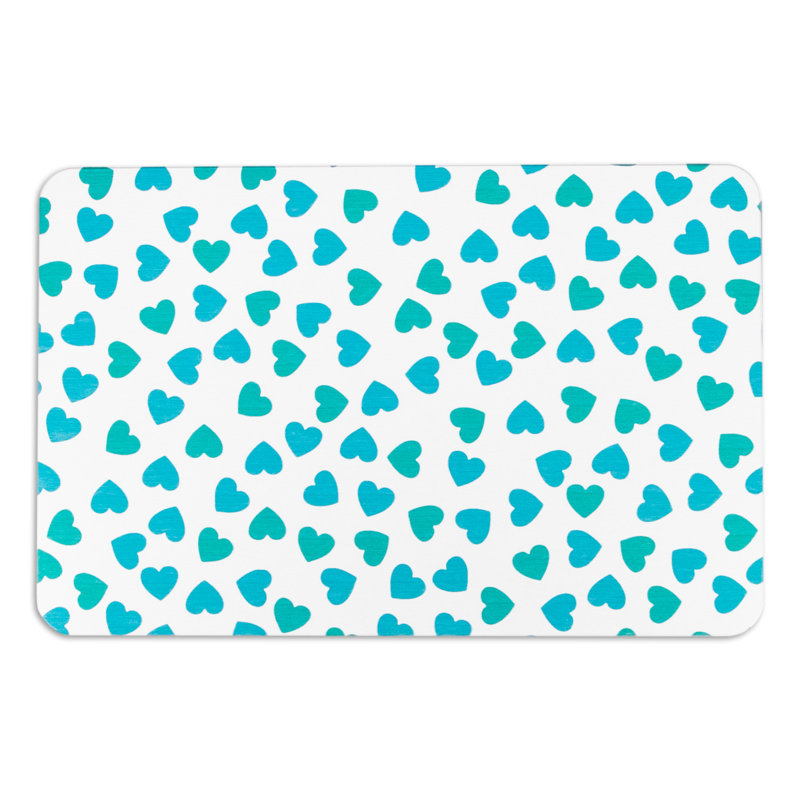 Non-Slip Bath Mat, Blue