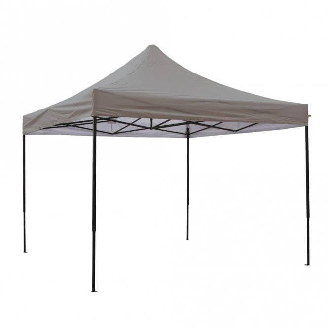Caeden 2m x 2m Steel Pop-Up Gazebo, Dark Grey