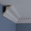 Moulure couronnée H 3 3/4 po x l 96 1/8 po x P 4 1/2 po Dentil