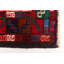 Tapis rouge Teimani 2 pi 9 po x 4 pi 7 po
