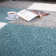 Myshaggy Collection Rugs Geometric Design in Duck Egg Blue