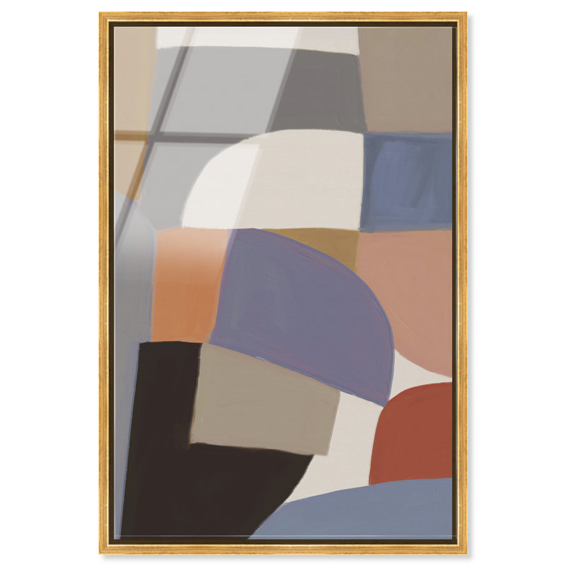 Preludes Print by Oliver Gal, 46"H x 31"W, Gold Floater Frame