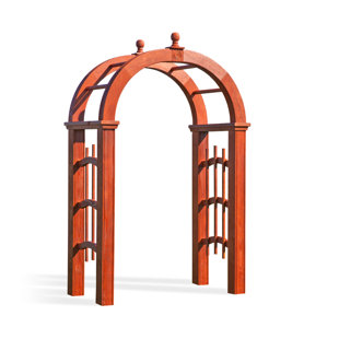 59.75'' W x 36.25'' D Wood Arbor