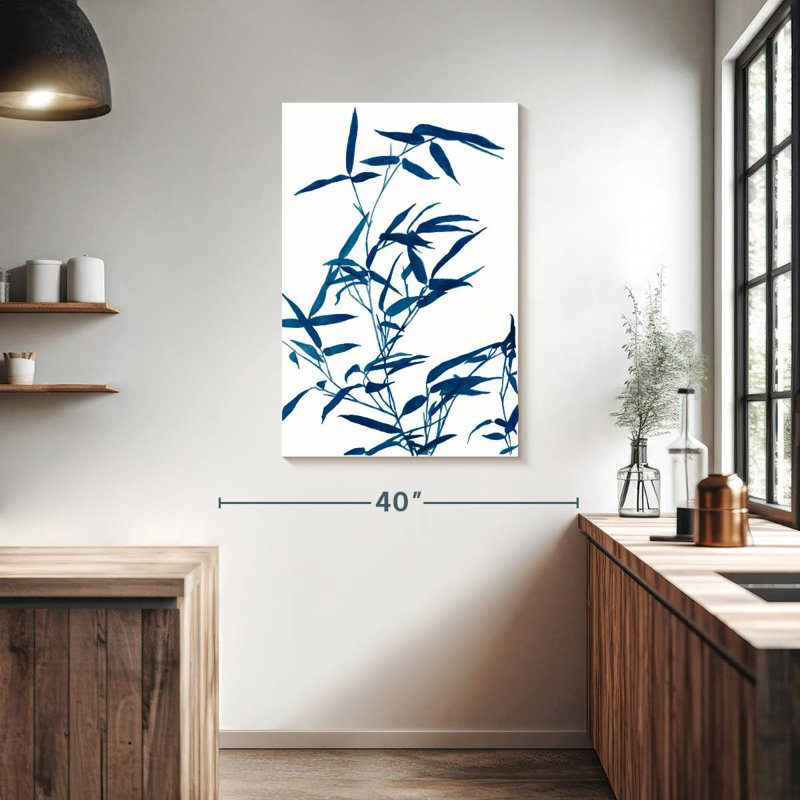Harnek Indigo Botanica I, H 39 po x l 26 po