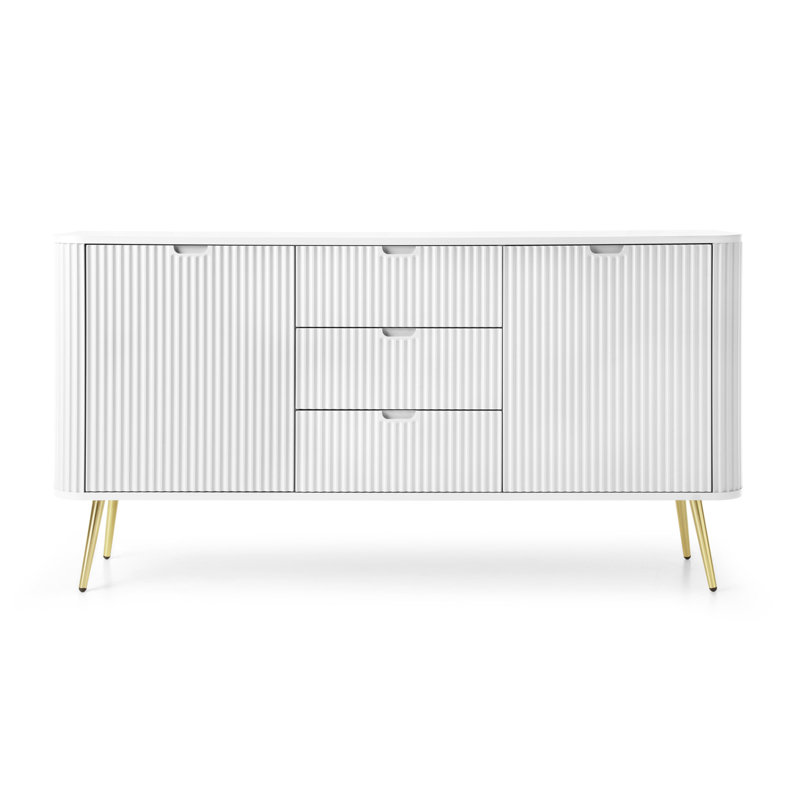 Almand 168cm Sideboard, White