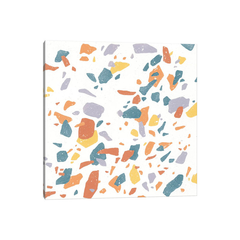 Terrazzo Sunset II by Moira Hershey - Wrapped Canvas Print, 30.48 cm H x 30.48 cm W