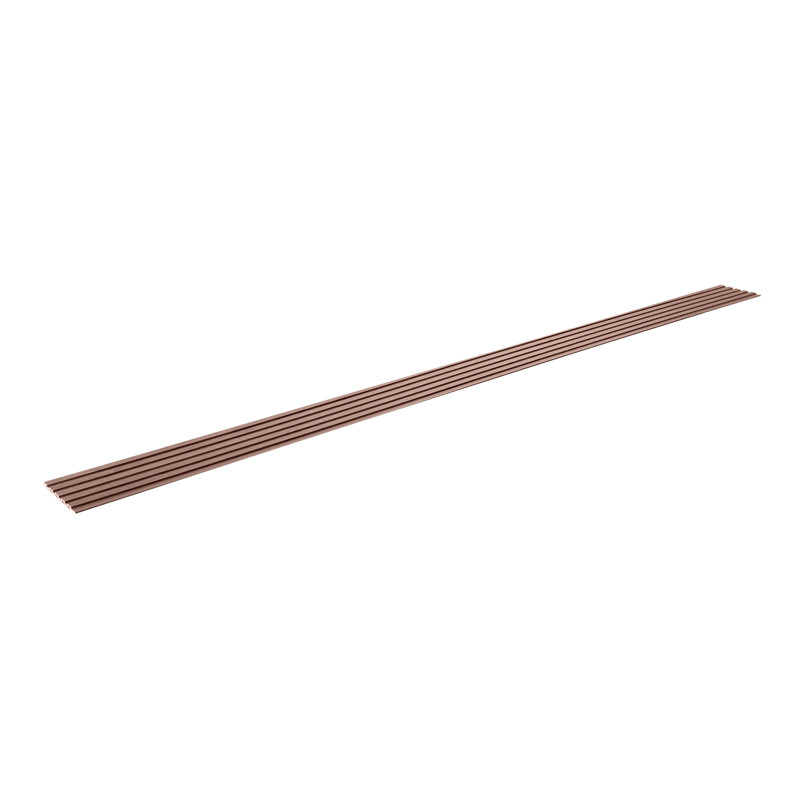 Panneaux de lattes en bois 8 pièces 96 x 6 pouces pour mur moderne, Bois