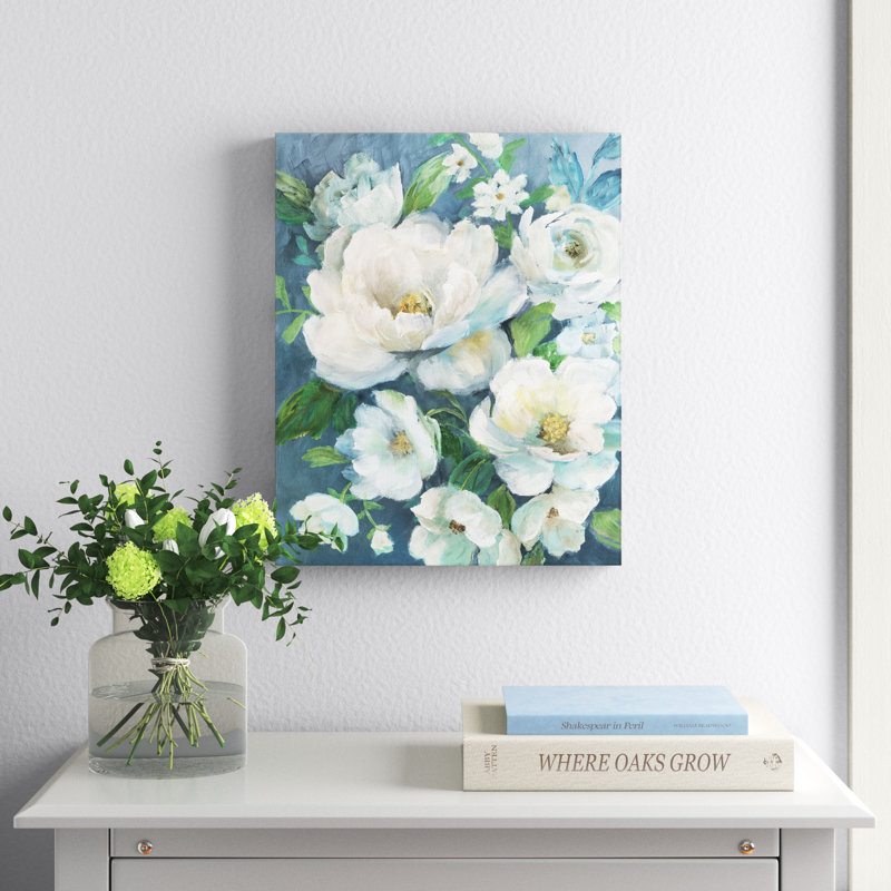 "Cottage Radiance I" par Nan - reproduction d'art sur toile tendue, H 20 po x l 16 po x P 1 po