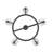 Hansley 5-Light Chandelier with Clear Glass