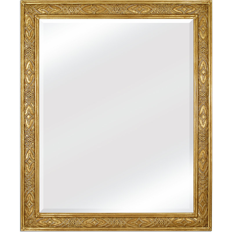 Delahanty Flat Beveled Wall Mirror, 49" x 37" 