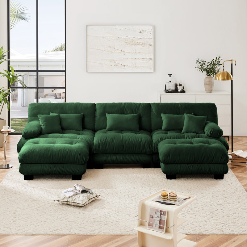 Canapé modulaire Luxury Luxury, Vert