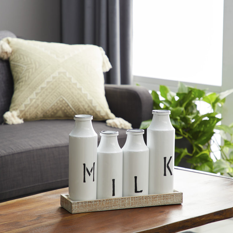 Everdine Metal Decorative Bottle