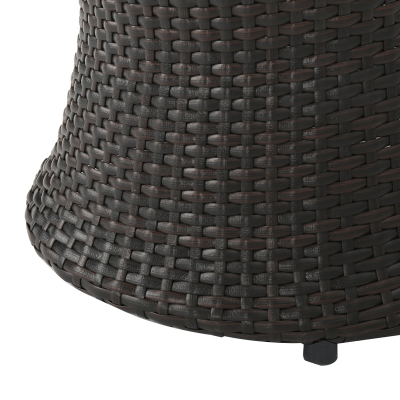 Preston 2 - Person Patio Conversation Set, Brown