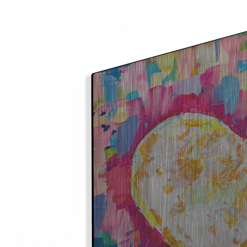Art mural en métal «Pure Love» par Jeanette Vertentes Lark Manor ™, H 24 po x l 24 po
