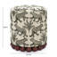 Bergenfield Leopard Jacquard Ottoman-21371824