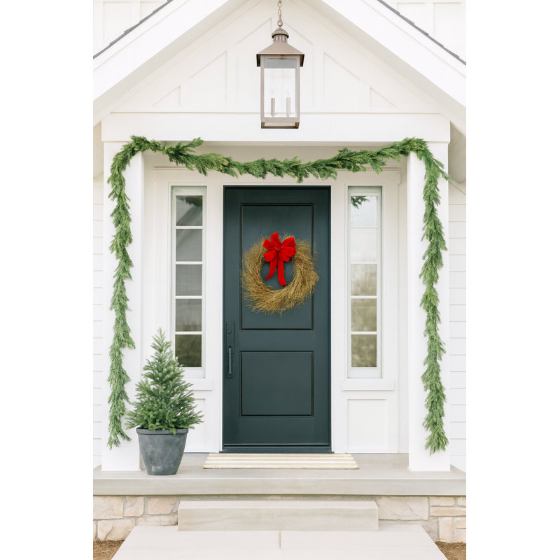 Handcrafted Dried Mixed Assortment Wreath, 22" H x 22" W x 4" D