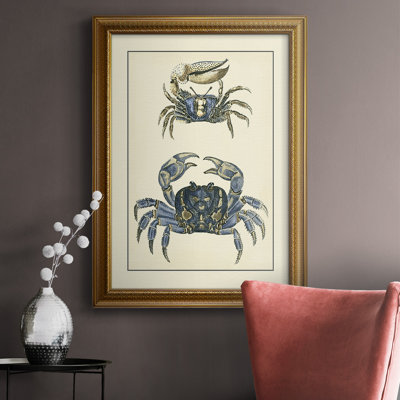 " Antique Blue Crabs II "