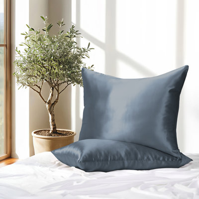 Luxurious 100% Mulberry Silk Zippered Bed Pillowcase - 19 Momme