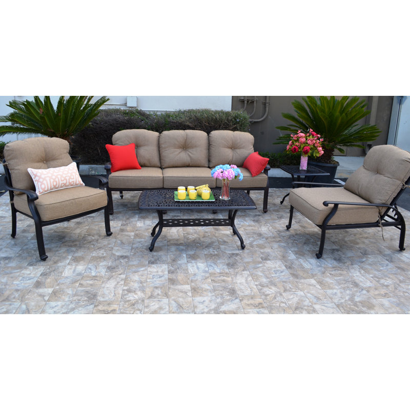 Allene 5 - Person Patio Conversation Set
