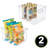 mDesign Plastic Storage Organizer Large Kitchen Container Bin - 2 Pack - Clear