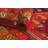 One-of-a-Kind 3'4" x 10'2" New Age Runner Wool Area Rug in Red