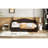 Wooden Daybed With Trundle, Extendable Daybed With Two Storage Drawers-1505523936