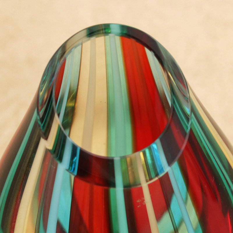 Sabion Handmade Glass Table Vase