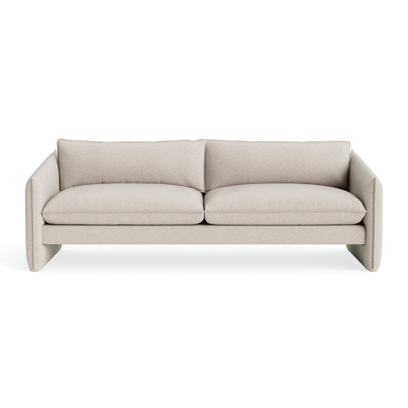 MTO - Softmore Sofa, Landa Stone, 34" H x 96" W x 40" D