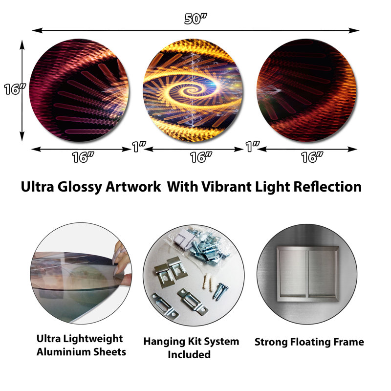 Modern Landscape & Nature Wall Decor on Metal