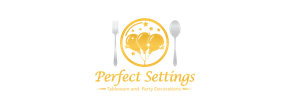 Logo Perfect Settings Tableware