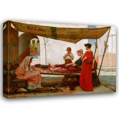 A Grecian Flower Market