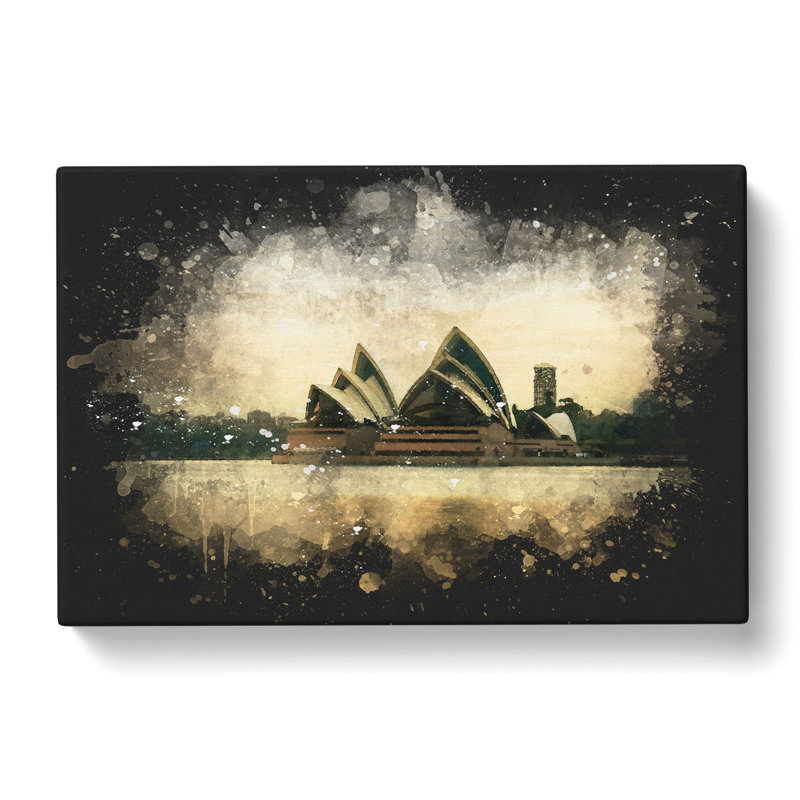 Sydney Opera House Vol.3 - Wrapped Canvas, 35cm H x 50cm W x 3cm D