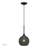 Albrechtice 1 Light Black Mini Globe Pendant