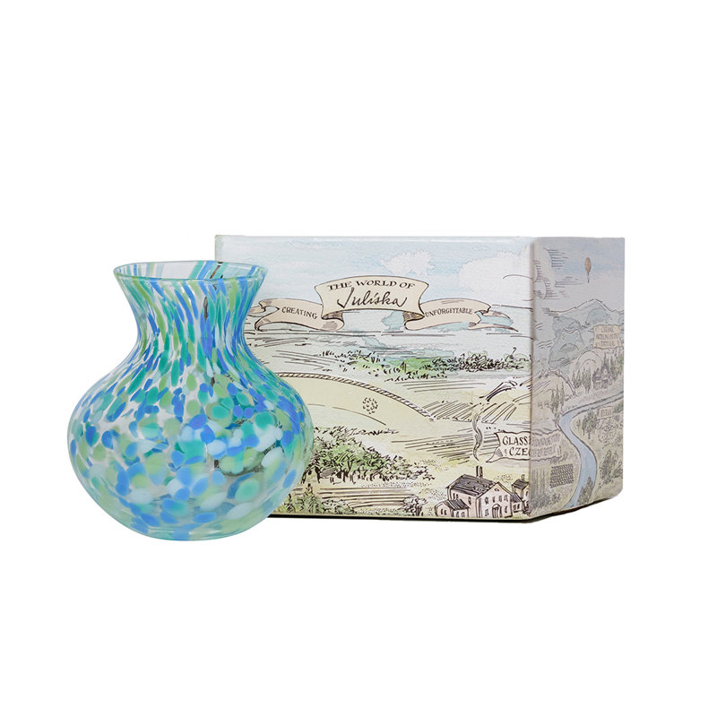 Puro 6" Vase, Ocean