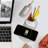 OttLite Organizer LED Desk Lamp Wireless Charging, 3 Colors, Dimmable, Flexible Neck, Storage Area