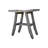 Satori 18 in. W x 12 in. D Teak Shower Bench in Coquina Grey-39515269