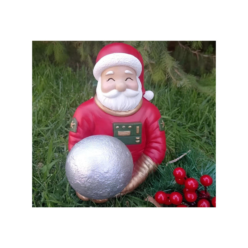 Decorative Object, 11cm H x 8cm W x 10cm D, Red