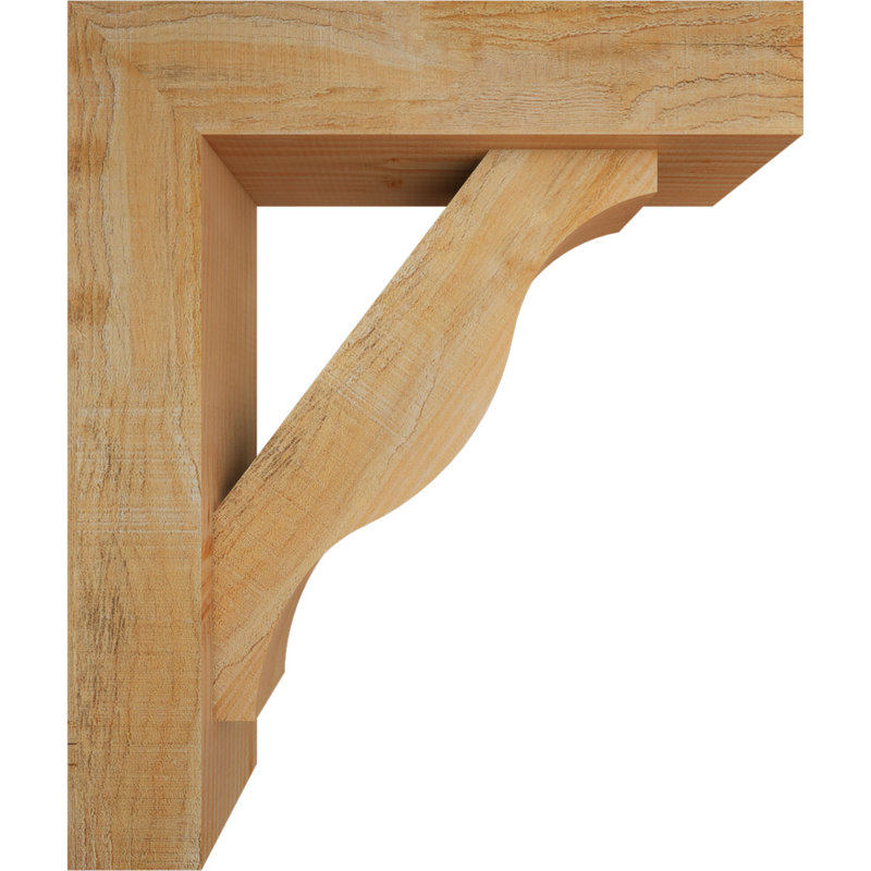 Support Funston Block avec support décalé, 26 x 22, Sapin Douglas de l 6 po (scié brut)