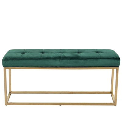 Eliandra Velvet Upholstered Bench