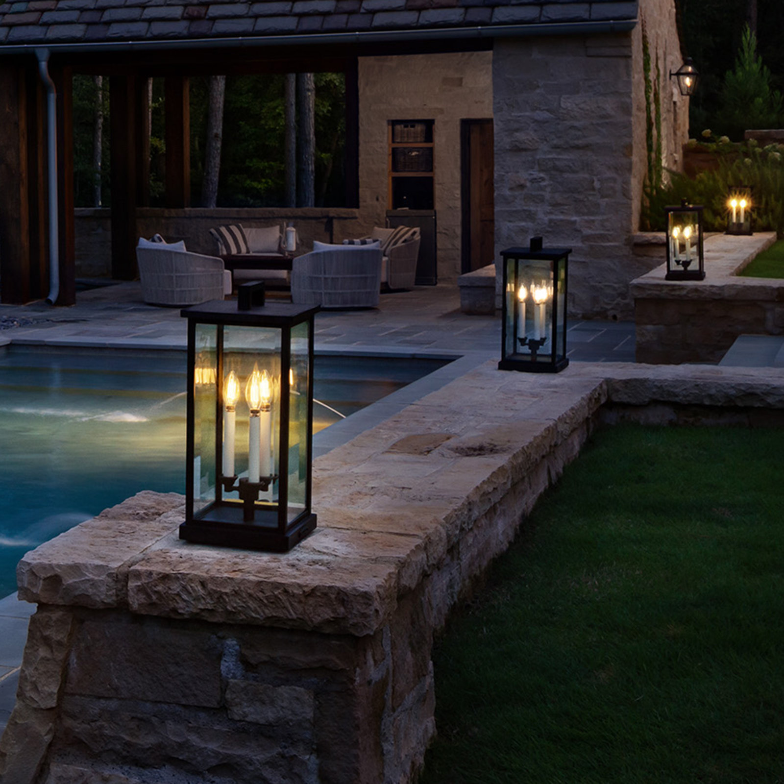 Outdoor Post Lantern