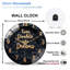 Horloge murale inspirante 12 po