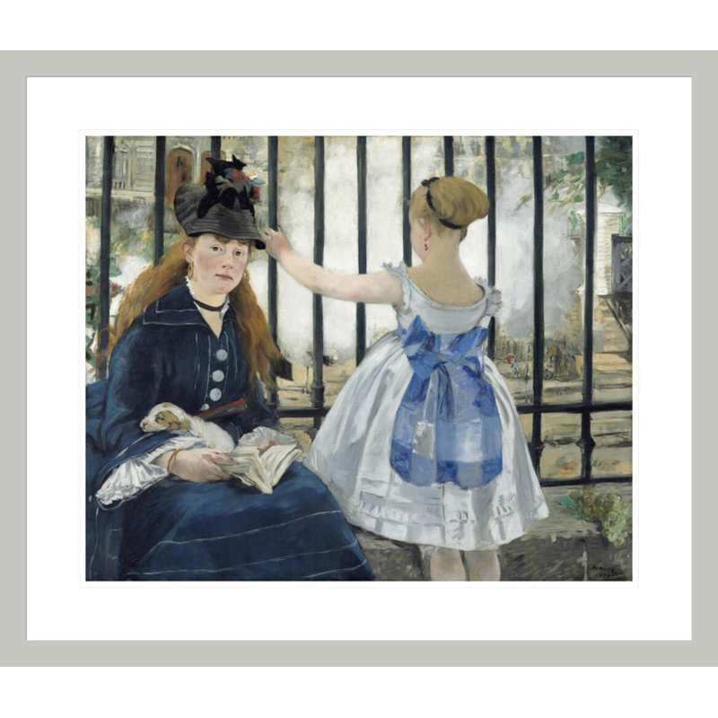 The Railway by Framed Giclee Print, 23.5" H x 27.38" W