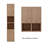 Wall Mounted Bathroom Side Cabinet With Soft Close Door And Shelf-1951145939