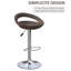 Tabouret tournant à hauteur réglable Galligan
