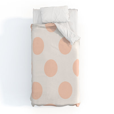 Polyester Dots Duvet Cover