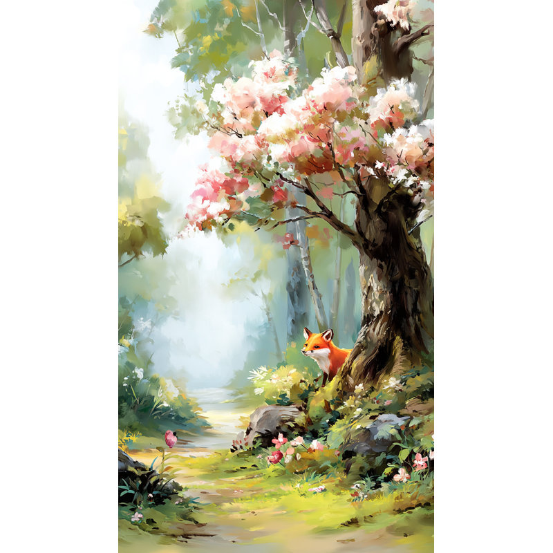 Foxglove Pathway: Woodland Watcher, H 35 po x l 20 po