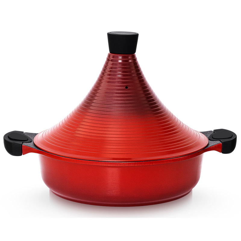 Astoria Grand 4.2L Non-Stick Aluminum Tagine, Red