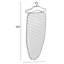 IRONING BOARD Beech Wood Tabletop Ironing Board