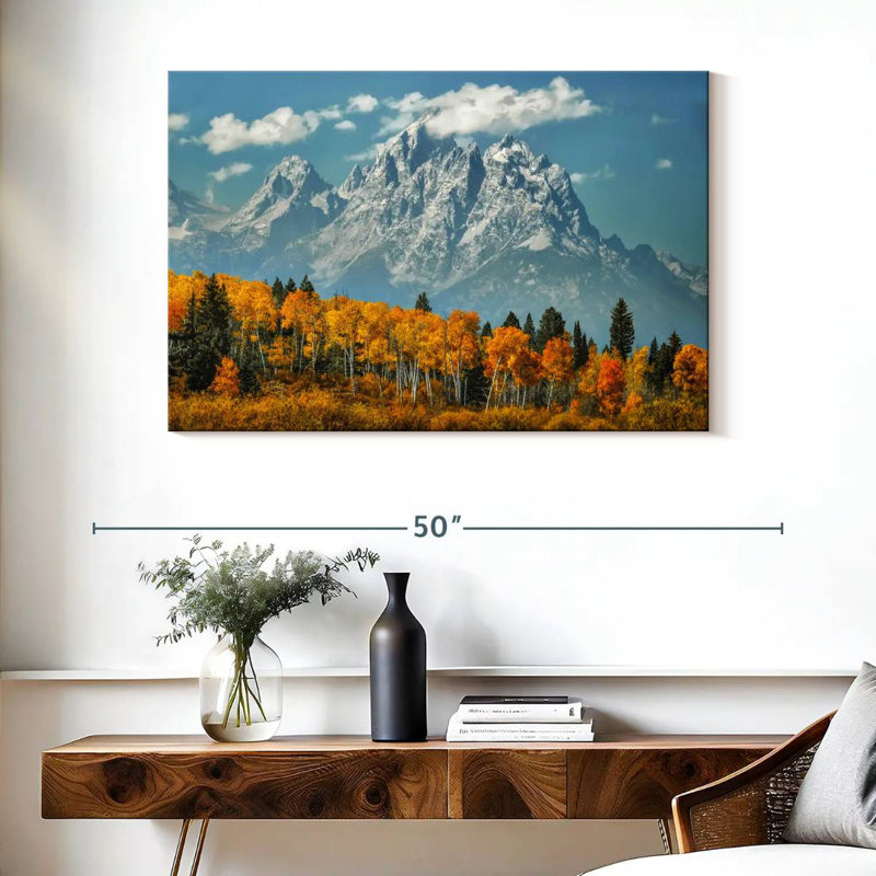 Golden Aspens d'Alvord Grand Teton, H 26 po x l 39 po