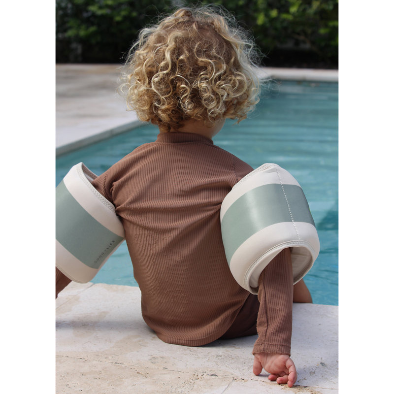 Kids Floaties: Eli the Elephant - Rayures vertes